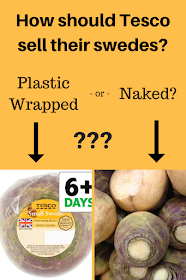 Naked or plastic-wrapped - which is the better swede?