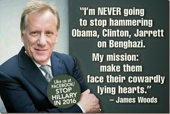 James Woods - Stop Hillary in 2016