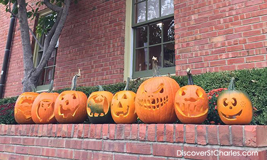 Pumpkin Glow in Historic St. Charles, Missouri