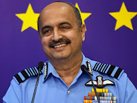 Indian Air Force chief arrives in Sri Lanka on 4-day official visit.