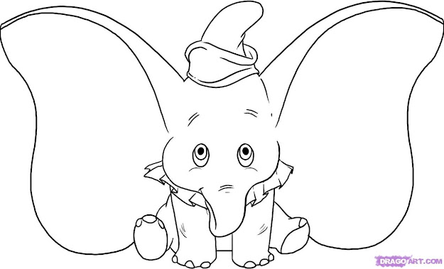 Elephant Coloring Pages On