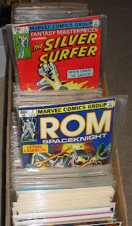 Comic Books Rom Spaceknight and Silver Surfer