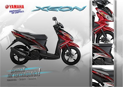 Gambar Motor Yamaha Xeon 125 cc Skutik  Harga Motor 