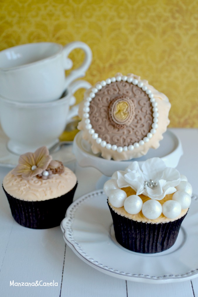 para cupcakes  Cupcakes de Magazine Sweet el vintage estilo Reto I vintage