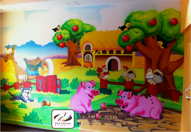 Farm House Theme Painting