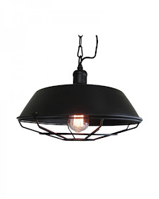 Vintage, Paint and more... Parrot Uncle rustic industrial pendant light