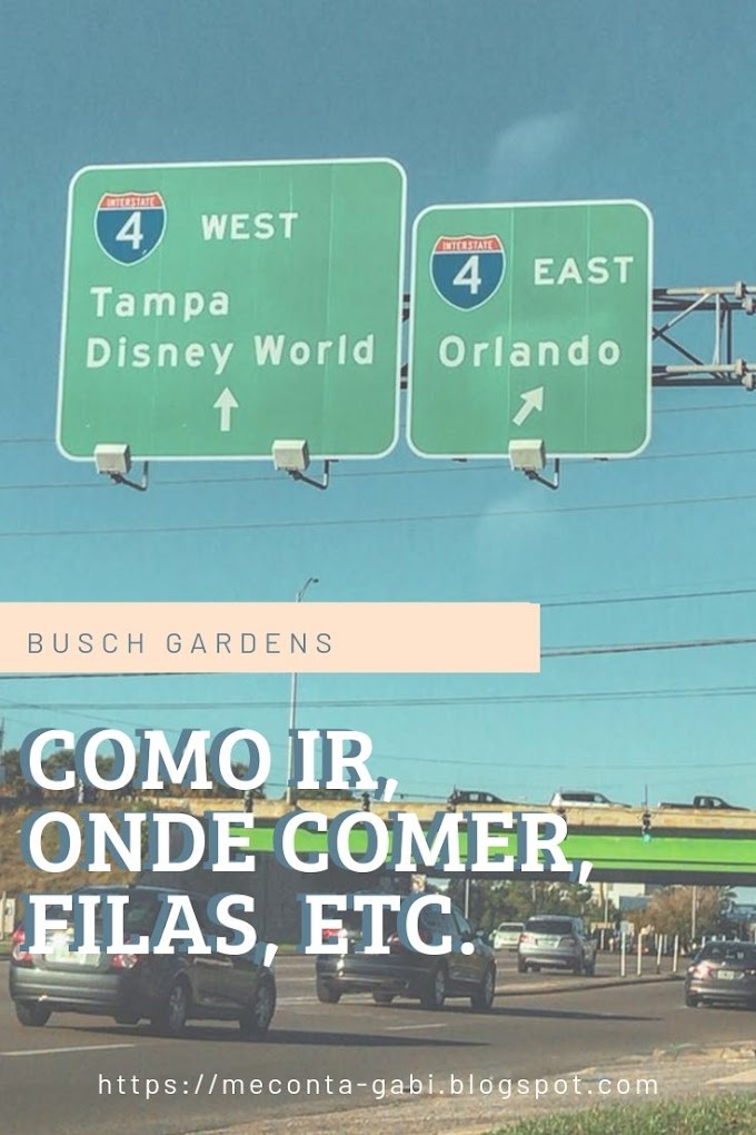 Busch Gardens: como ir, onde comer, filas, etc.