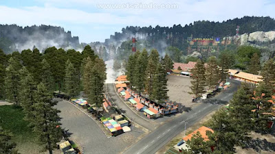 Map Wisata Guci Tegal, Addon Map Gabugan ETS2