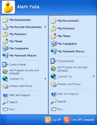 Tips Komputer - Mengenal Start Menu Pada Windows