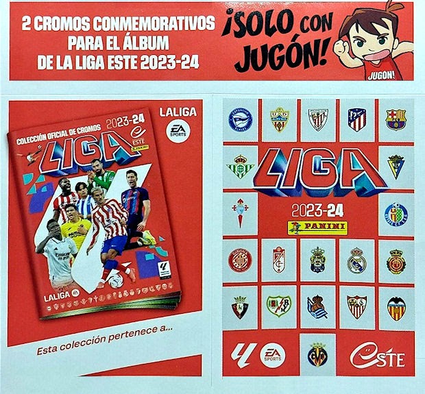 Panini La Liga Este 2023-24 Album for Stickers 64 Pages FREE SHIPPING