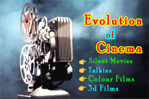 Evolution of the Cinema: Silent Film, Talkies, Colour Film, Digital Age, 3D Films