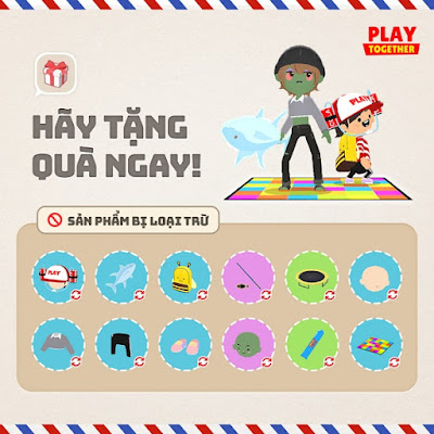 Danh sách quà tặng bị thay đổi sau bản cập nhật Play Together  1.40.0