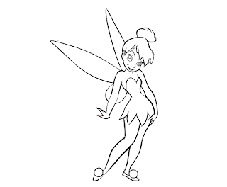 tinkerbell coloring pages