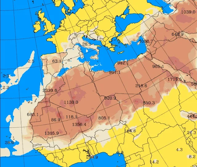 Canarias y resto de España con calima a partir del 7 de julio