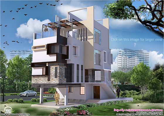 contemporary villa Bangalore