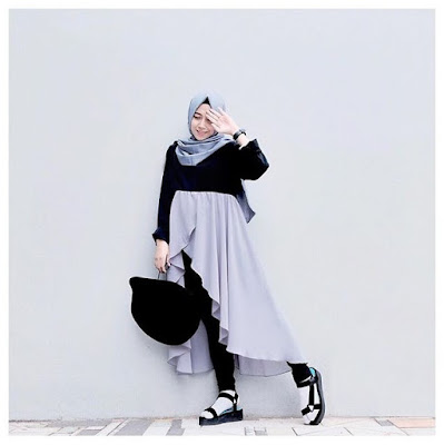 model fashion hijab casual remaja modern