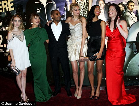  Noel Clarke with Emma Roberts Ophelia Lovibond Tamsin Egerton 