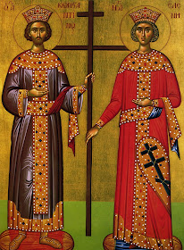 Αποτέλεσμα εικόνας για Άγιοι Κωνσταντίνος και Ελένη οι Ισαπόστολοι