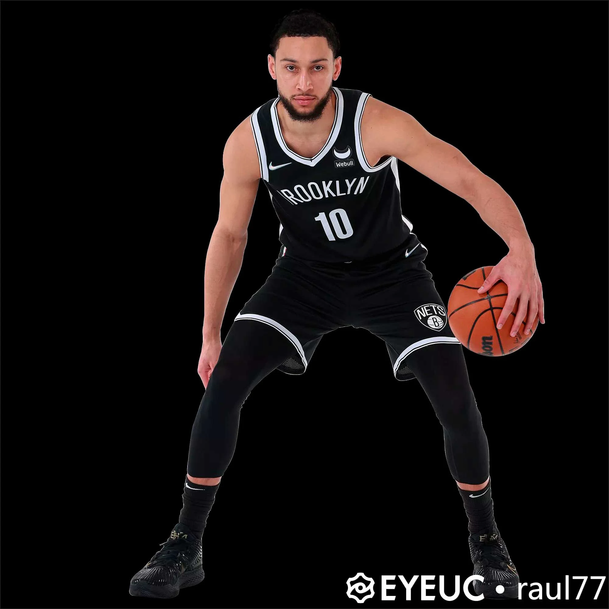 NBA 2K22 Ben Simmons Nets Portrait