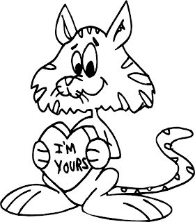 kids coloring pages, valentines coloring pages