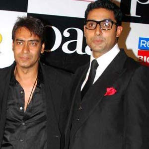 Ajay Devagn and Abhishek Bachchan