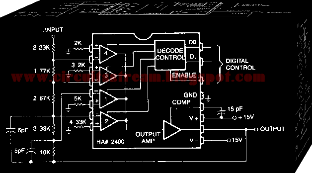 Simple IPG Amplifier Circuit Diagram