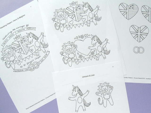 Royal Celebrations Embroidery Patterns