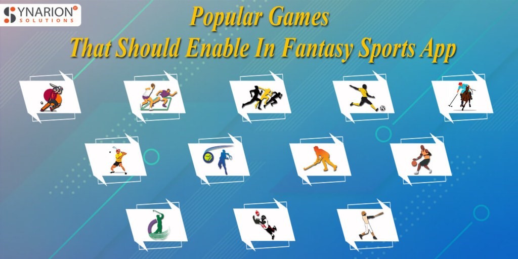 Popular Games in the Fantasy Sports Software Development