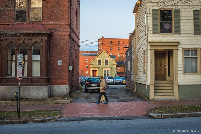 Portland, Maine April 2015 House on Avon Street from State Street photo by Corey Templeton.