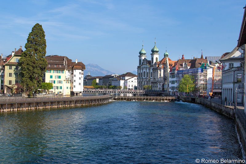 Water Spikes Two Days in Lucerne Luzern Switzerland