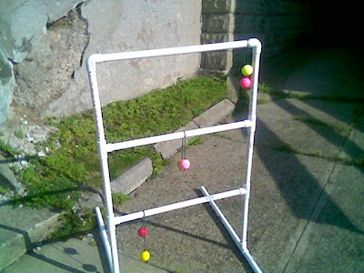 Ladder Golf goal setup instructions