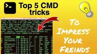 Best cmd tricks to impress freinds