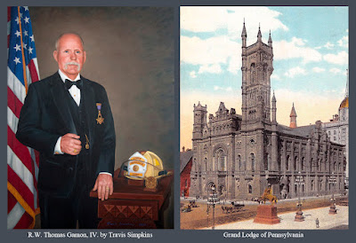 R.W. Thomas Gamon. Past Grand Master. Grand Lodge of Pennsylvania. by Travis Simpkins