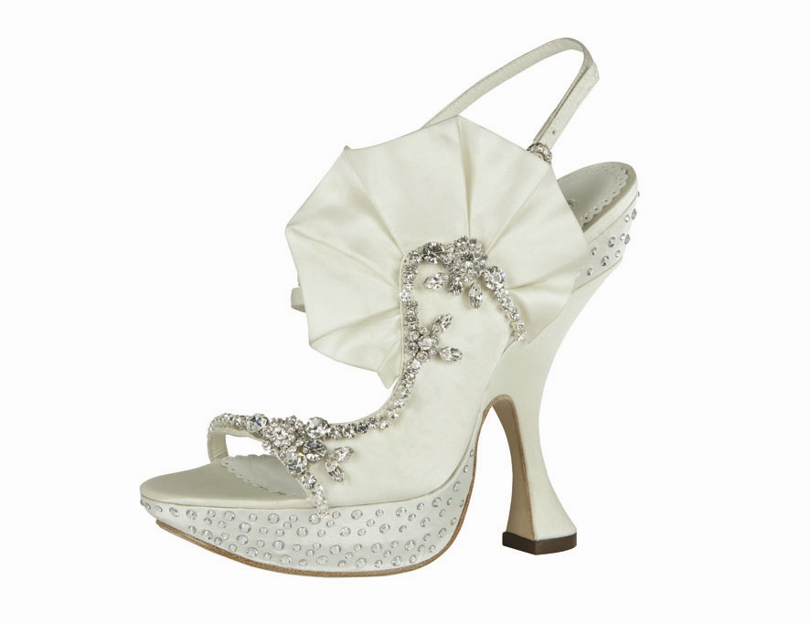 fashion Crystal Bling Wedding Shoes pics