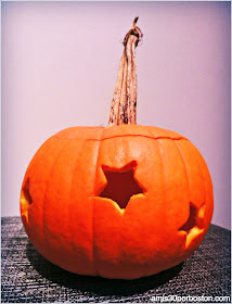 Calabazas Decoradas para Halloween: Estrellas