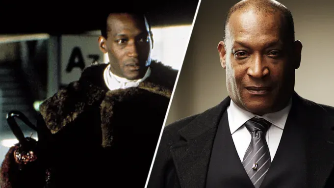 Tony Todd in 'Candyman,' left, and 'Final Destination 5' Everett Collection