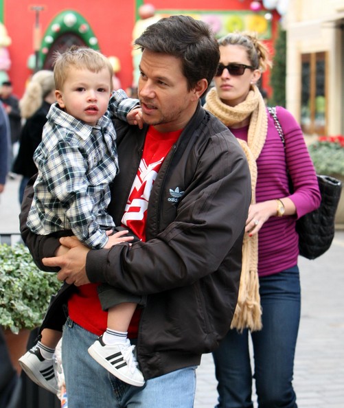 Mark Wahlberg and Rhea Durham's cute beby Michael Wahlberg