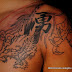 Horimitsu TATTOO work today 新規の龍