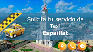 servicio de taxi y paisaje caracteristico en Espaillat