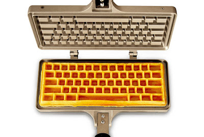 The Keyboard Waffle Iron, Ctrl + alt + Delicious