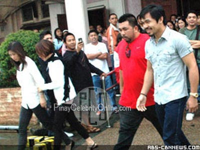 Manny Pacquiao Krista Ranillo Baguio Photos