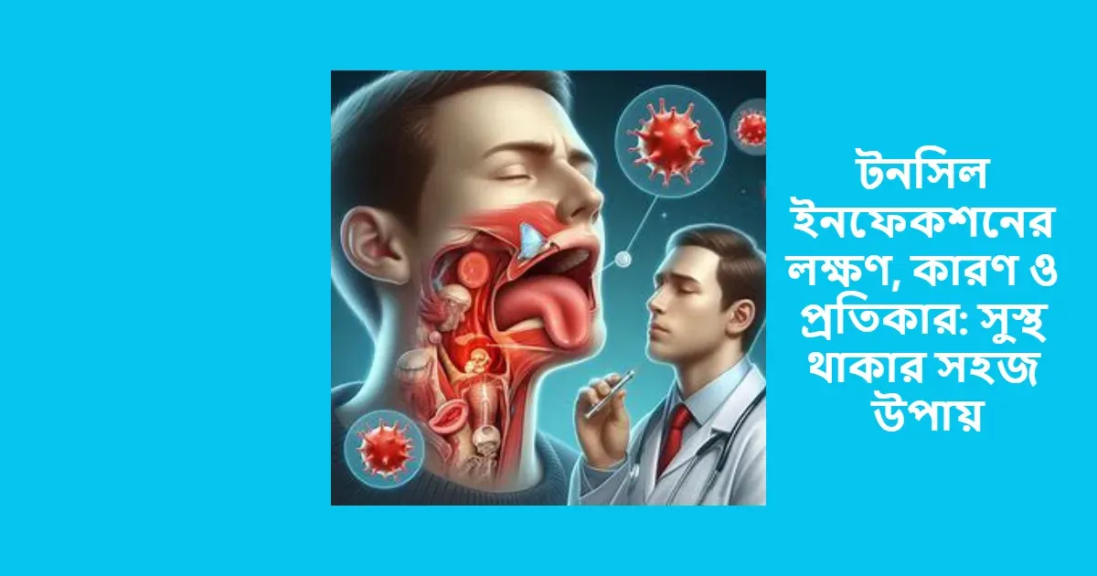 টনসিল ইনফেকশনের লক্ষণ, কারণ ও প্রতিকার: সুস্থ থাকার সহজ উপায়