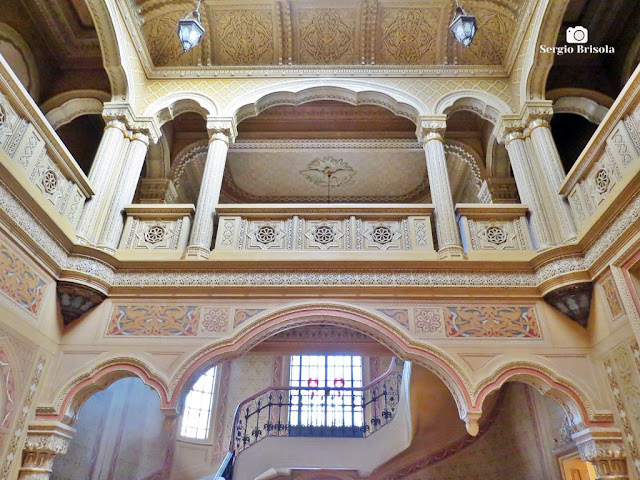 Palacete Rosa - Átrio - Hall central