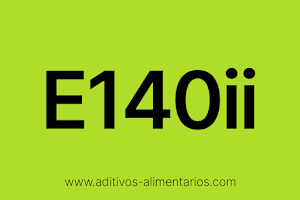 Aditivo Alimentario - E140ii - Clorofilina