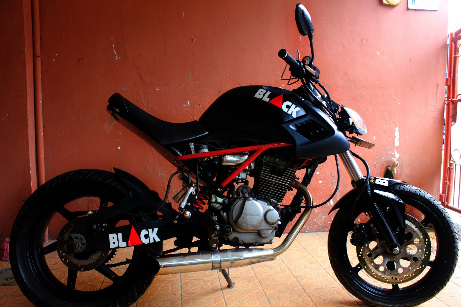 Modifikasi Anggota BLACK RIDER BLACK RIDER BMC JAKARTA BARAT