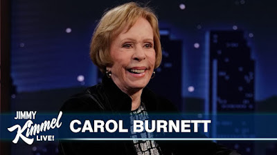 OG Legend Carol Burnett Chats W/ Jimmy Kimmel Turning 91, Sweet Revenge After Being Fired & Surprise Message From A Certain Celeb!