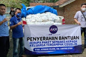 Ringankan Beban Keluarga Terdampak Covid-19, Relawan MCA Bagikan 250 Paket Sembako