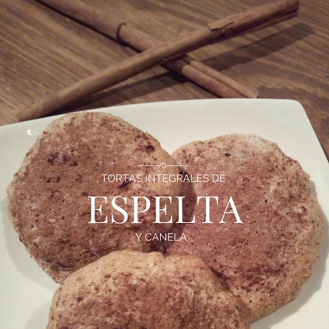 Tortas integrales de espelta y canela