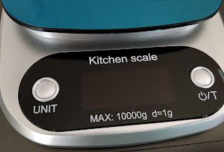 Báscula digital de precisión para Cocina Hongyifa de hasta 10Kg/1g