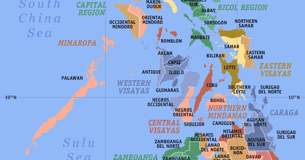 Online Filipino Community Philippine  Map